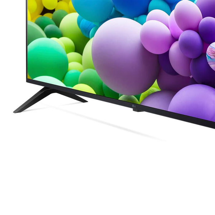 LG 50UT7570PUB | Téléviseur 50" - 4K Ultra HD - DEL - Série UT7570 - HDR - Smart WebOS - 60 Hz natif - Processeur IA a5 Gen7 4K - Noir-SONXPLUS Val-des-sources