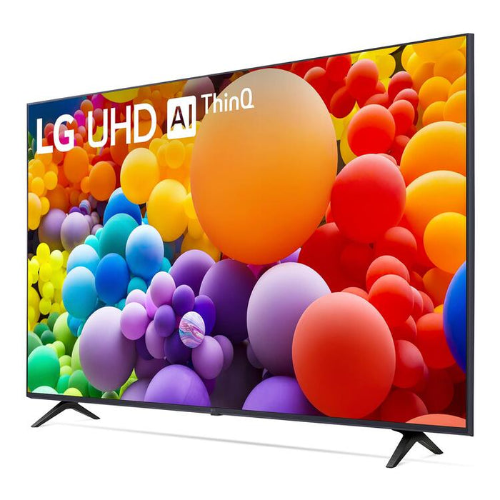 LG 55UT7570PUB | Téléviseur 55" - 4K Ultra HD - DEL - Série UT7570 - HDR - Smart WebOS - 60 Hz natif - Processeur IA a5 Gen7 4K - Noir-SONXPLUS Val-des-sources