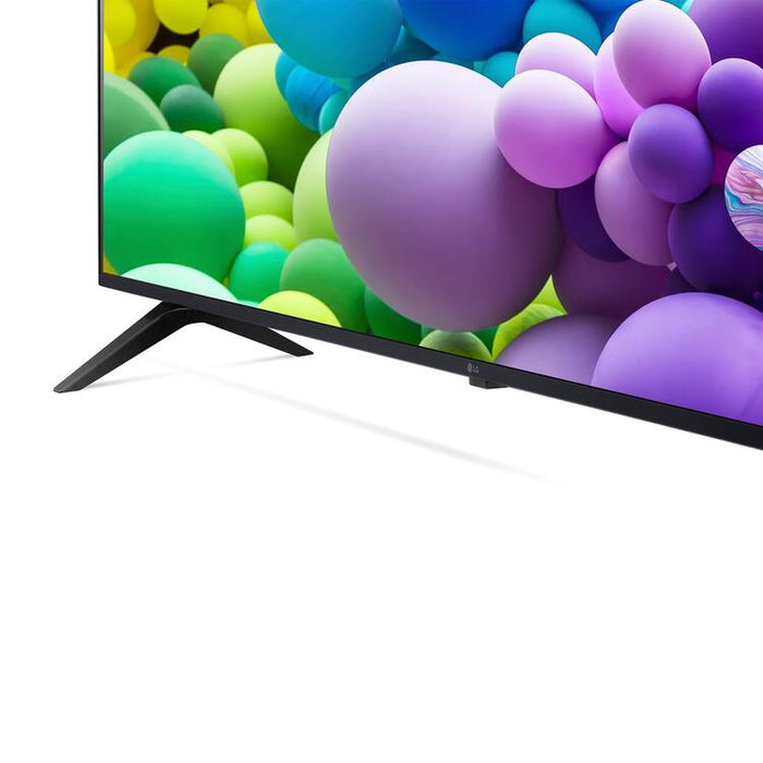 LG 55UT7570PUB | Téléviseur 55" - 4K Ultra HD - DEL - Série UT7570 - HDR - Smart WebOS - 60 Hz natif - Processeur IA a5 Gen7 4K - Noir-SONXPLUS Val-des-sources