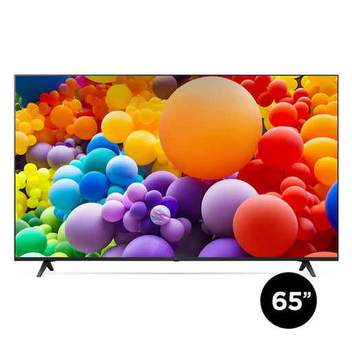 LG 65UT7570PUB | Téléviseur 65" - 4K Ultra HD - DEL - Série UT7570 - HDR - Smart WebOS - 60 Hz natif - Processeur IA a5 Gen7 4K - Noir-SONXPLUS Val-des-sources