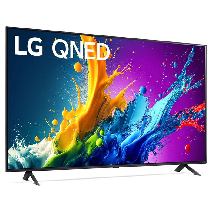 LG 43QNED80TUC | Téléviseur 43" QNED 4K - UHD 4K - Série QNED80 - 60Hz - Processeur IA a5 4K Gen7 - Noir-SONXPLUS.com