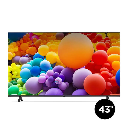 LG 43UT7000PUA | Téléviseur 43" - 4K Ultra HD - DEL - Série UT7000 - 60 Hz natif - Processeur IA a5 Gen7 4K - Noir-SONXPLUS Val-des-sources