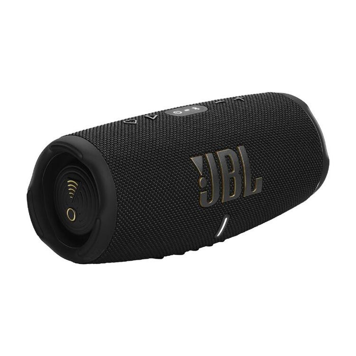 JBL Charge 5 Wi-Fi | Haut-Parleur Portatif Bluetooth - Étanche - Avec Powerbank - 20 Heures d'autonomie - Noir-SONXPLUS Val-des-sources