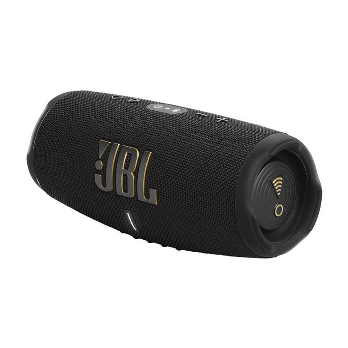 JBL Charge 5 Wi-Fi | Haut-Parleur Portatif Bluetooth - Étanche - Avec Powerbank - 20 Heures d'autonomie - Noir-SONXPLUS Val-des-sources