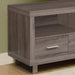 Monarch Specialties I 3250 | Meuble TV - 48" - 3 Tiroirs - Taupe foncé-SONXPLUS Val-des-sources