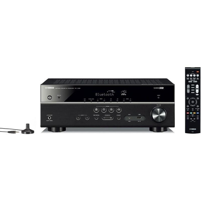 Yamaha RXV385B | Récepteur AV cinéma maison 5.1 Canaux - Bluetooth - 4K - 70W - HDMI - YPAO - Noir-SONXPLUS Val-des-sources