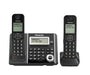 Panasonic KX-TGF342B | Téléphone sans fil - 2 combinés - Répondeur - Noir-SONXPLUS Val-des-sources