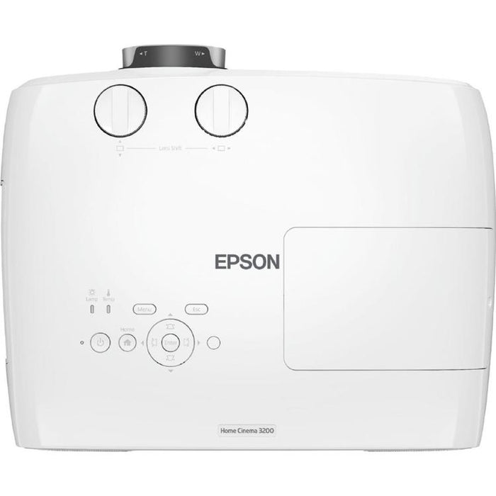 Epson Home Cinema 3200 | Projecteur 3LCD Cinéma maison - 16:9 - 4K Pro-UHD - Blanc-SONXPLUS Val-des-sources