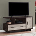 Monarch Specialties I2805 | Meuble TV - 48" - 1 Tiroir - 1 Armoire - Espresso/Taupe-SONXPLUS Val-des-sources