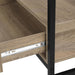 Monarch Specialties I2872 | Meuble TV - 48" - 2 Tiroirs de rangement - Taupe foncé-SONXPLUS Val-des-sources