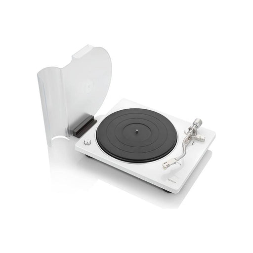 Denon DP-400 | Table tournante Hi-Fi - Capteur automatique de vitesse - Bras de vitesse en "S" - Blanc-SONXPLUS Val-des-sources